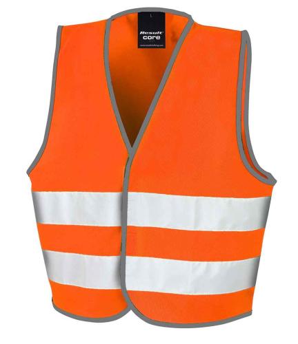 Result Core Kids Hi-Vis Safety Vest - FLO - 45636
